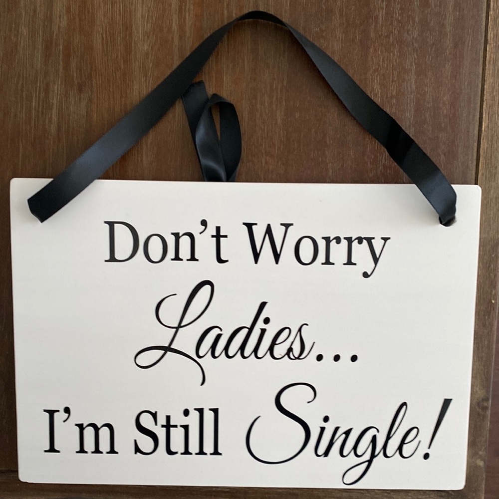 Ring Bearer Sign for Wedding